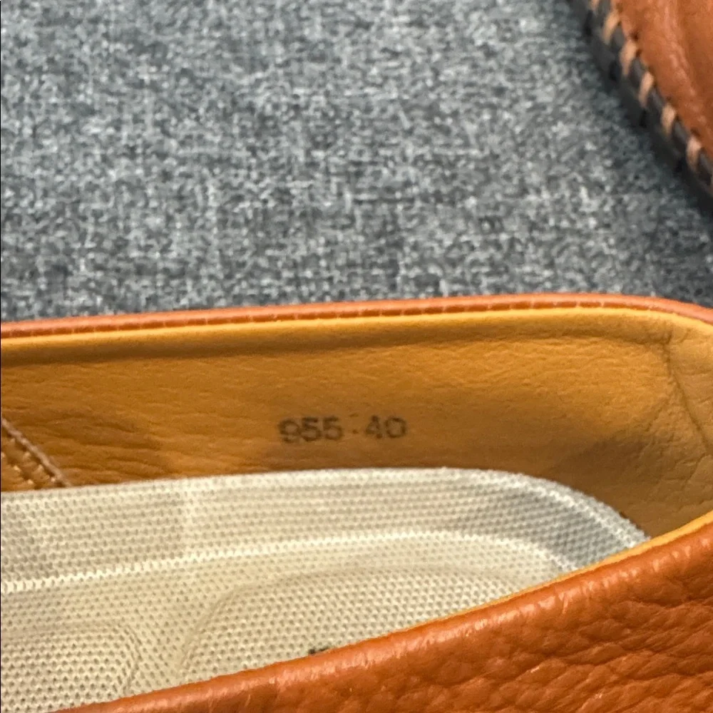 Luodeng Lang Men's Tan Leather‎ Loafers size 40/7.5